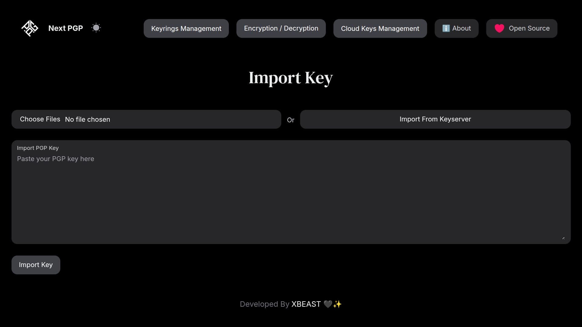 NEXT PGP screenshot 2