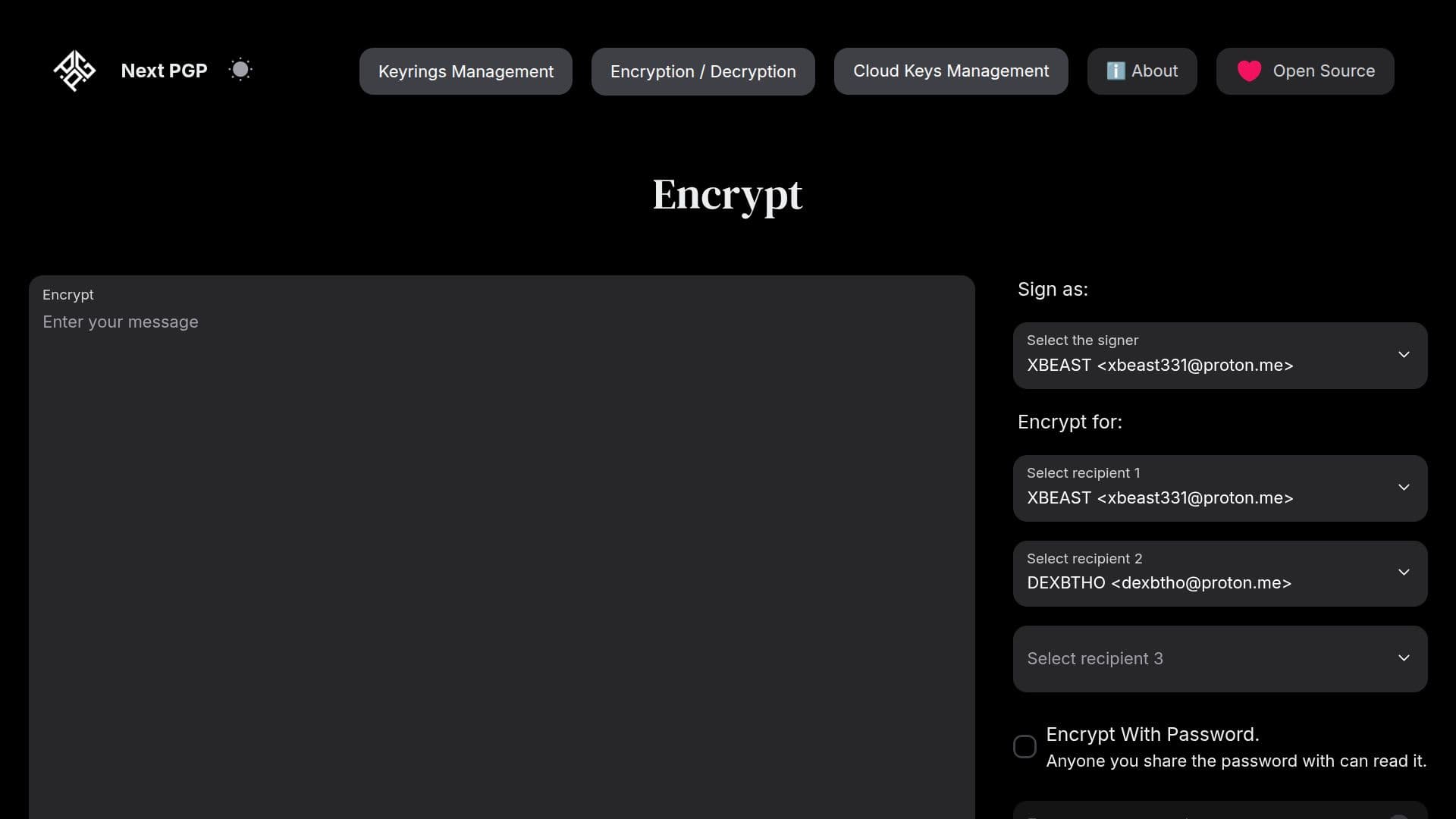NEXT PGP screenshot 4