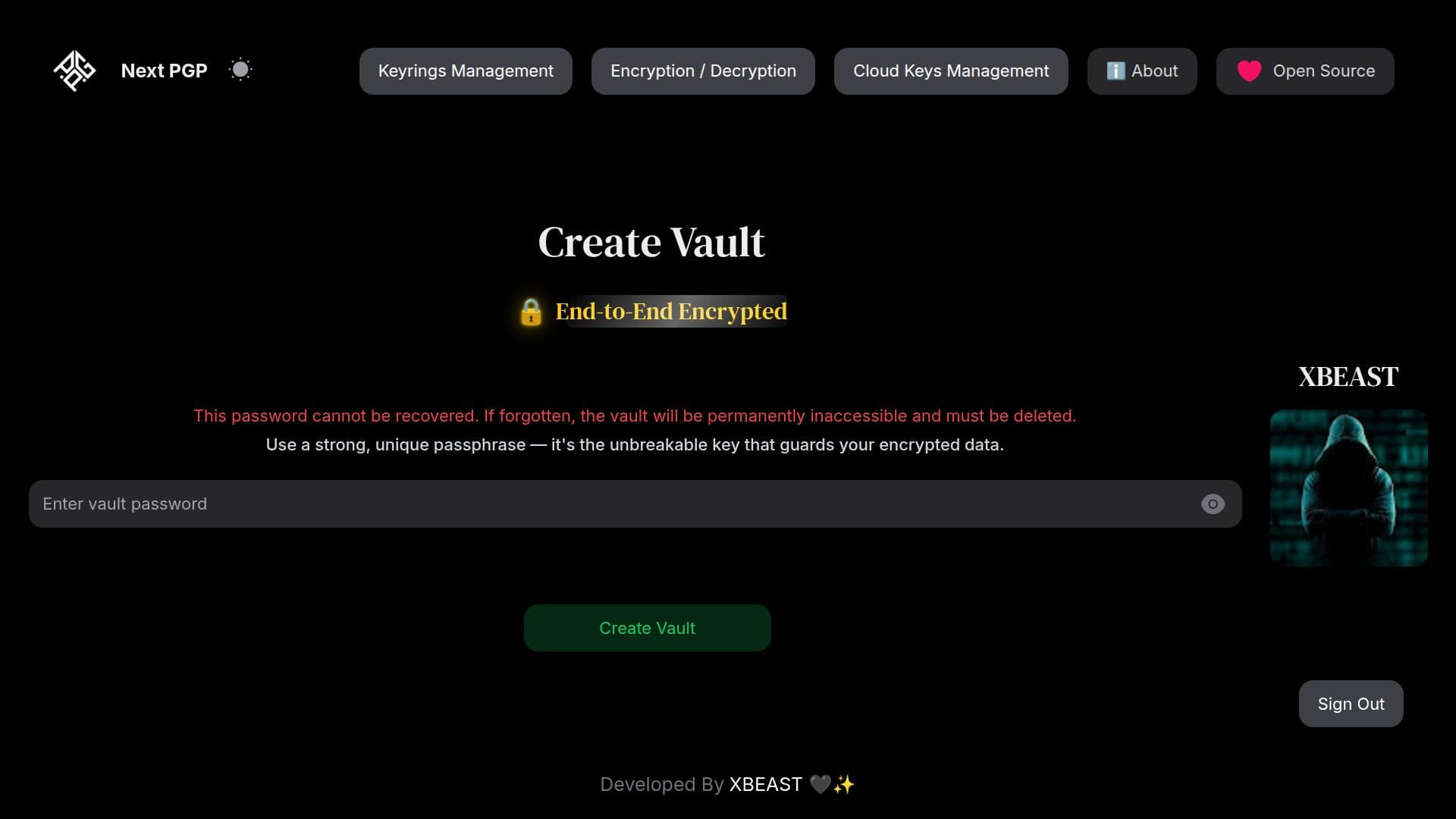 NEXT PGP screenshot 6